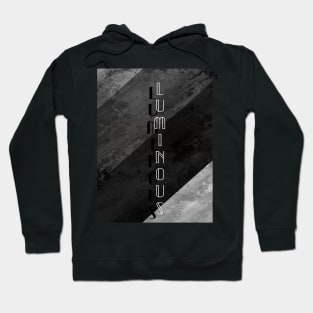 Gray abstract design Hoodie